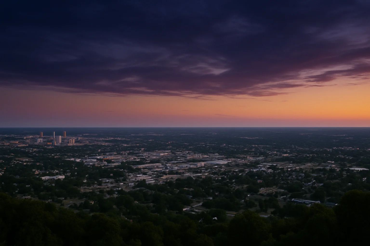 Alexandria, LA skyline