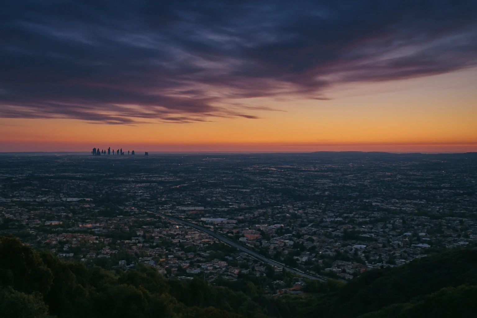 Aliso Viejo, CA skyline