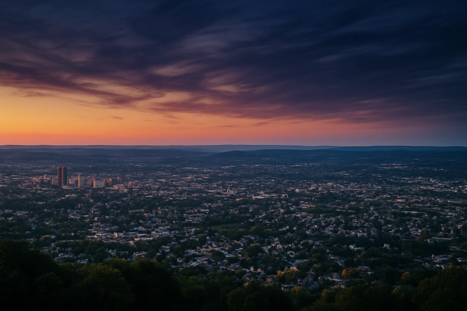 Allentown, PA skyline