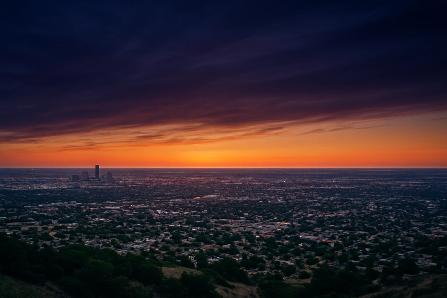 Amarillo, TX skyline