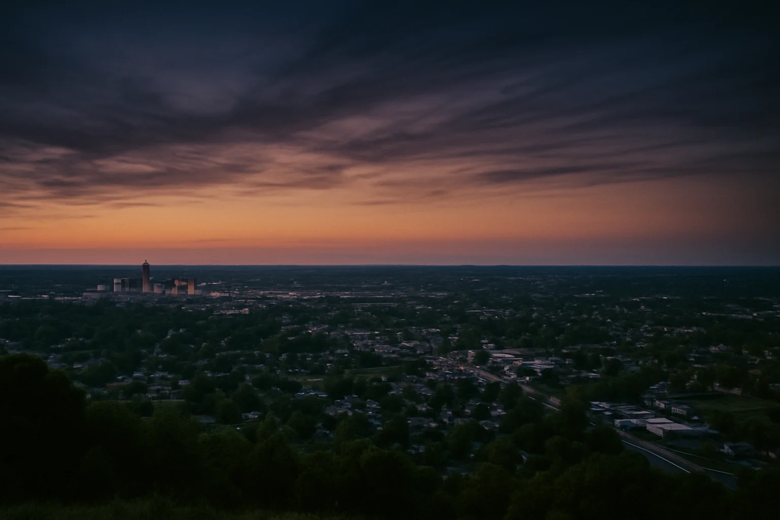 Anderson, IN skyline