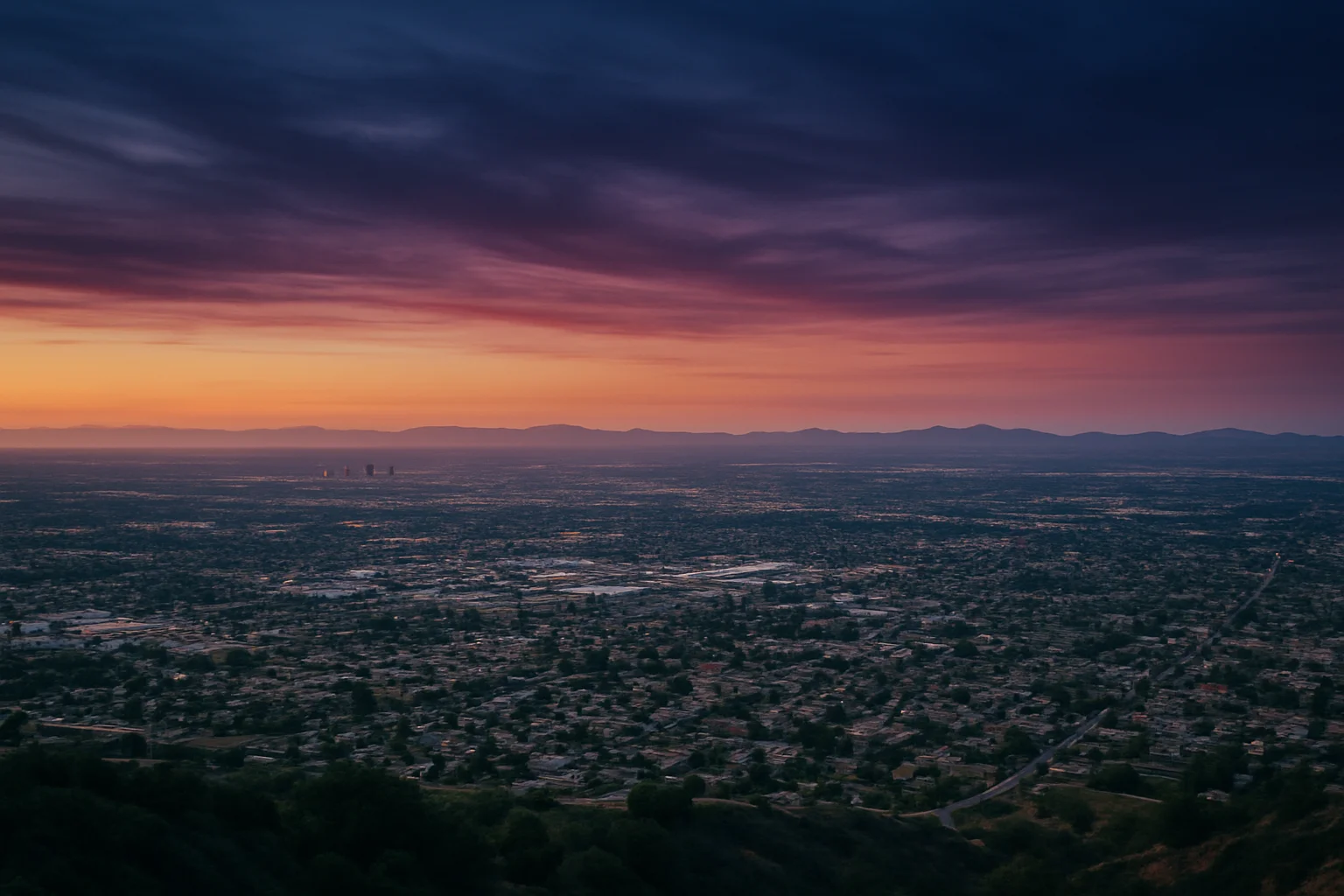 Apple Valley, CA skyline