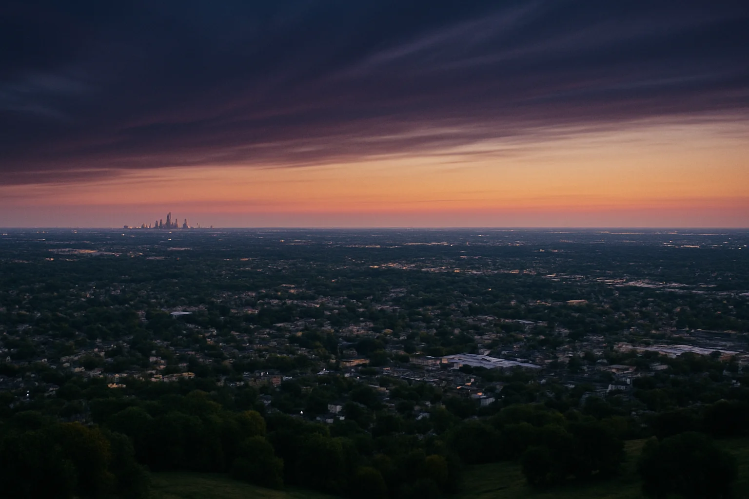 Arlington Heights, IL skyline