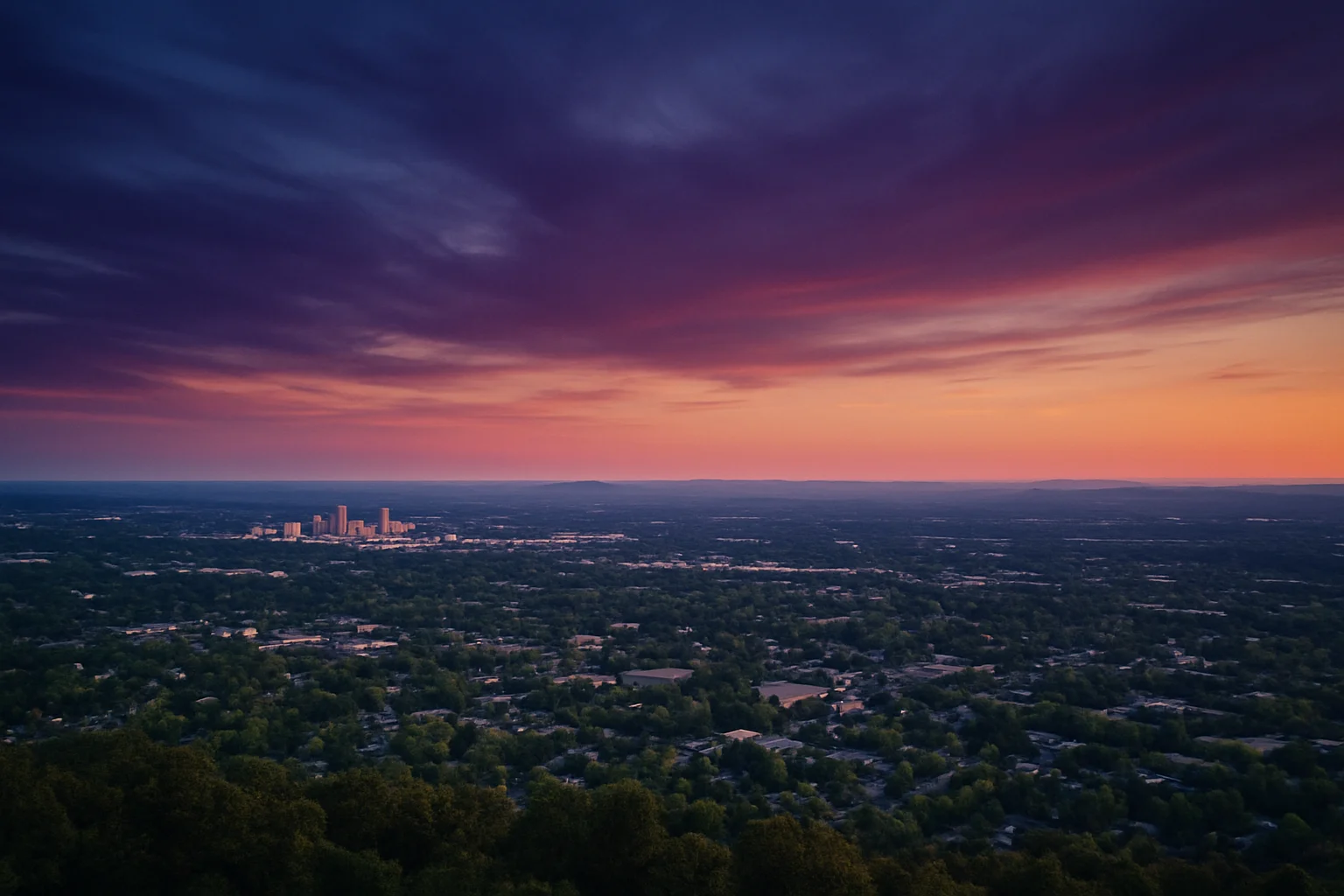 Athens, GA skyline