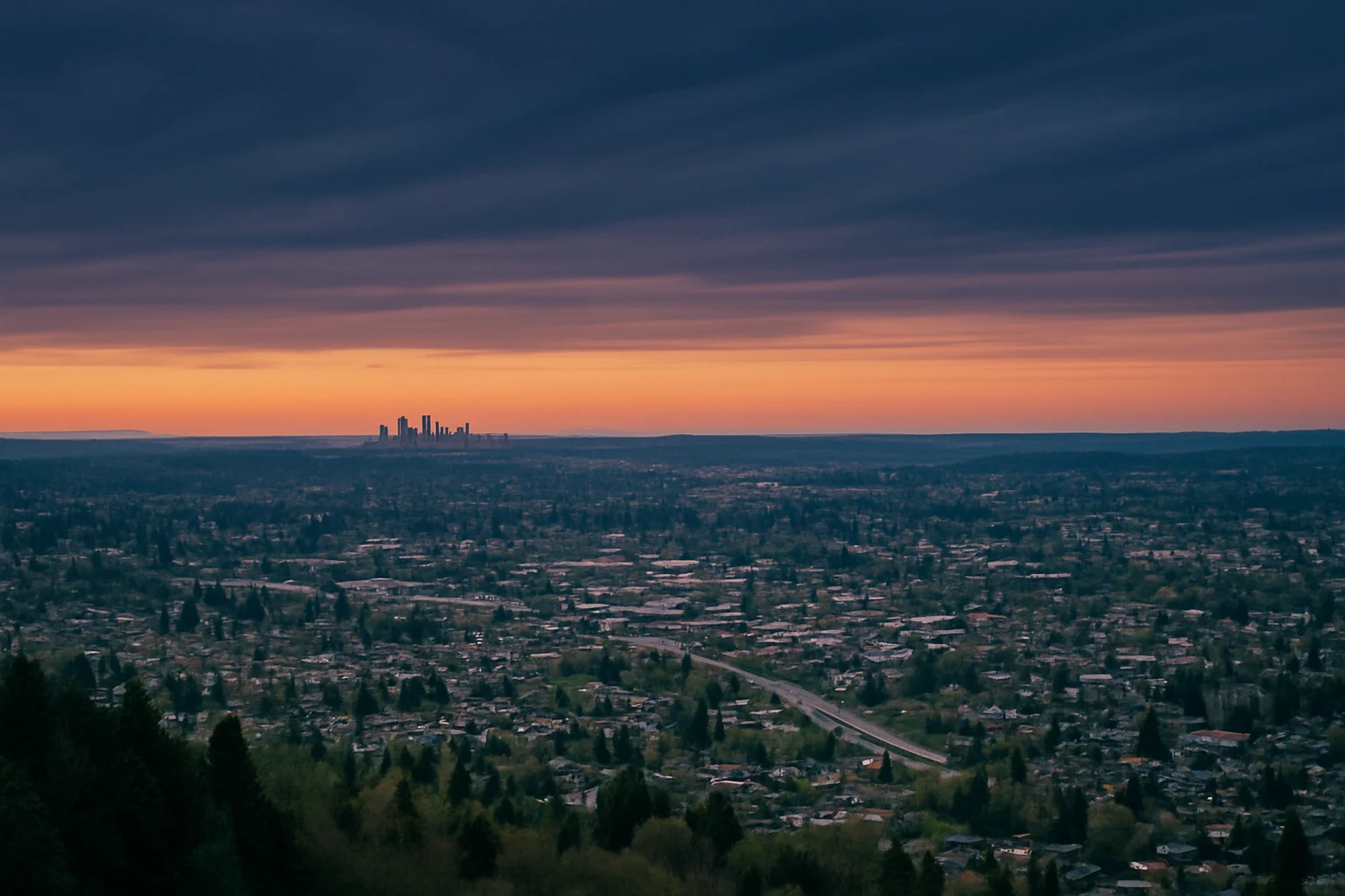 Auburn, WA skyline
