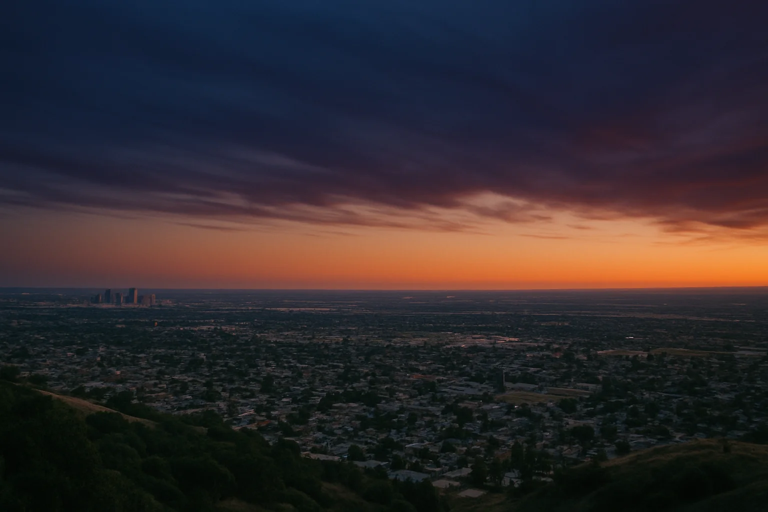 Bakersfield, CA skyline