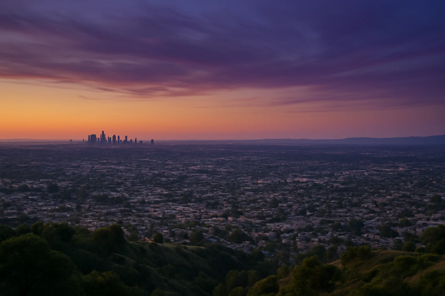 Baldwin Park, CA skyline