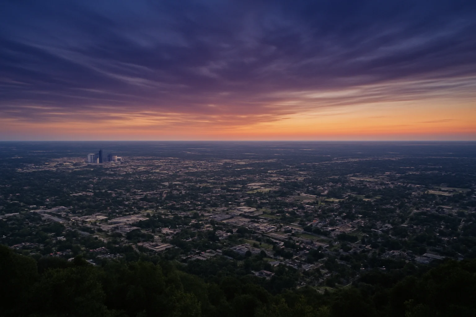 Beaumont, TX skyline