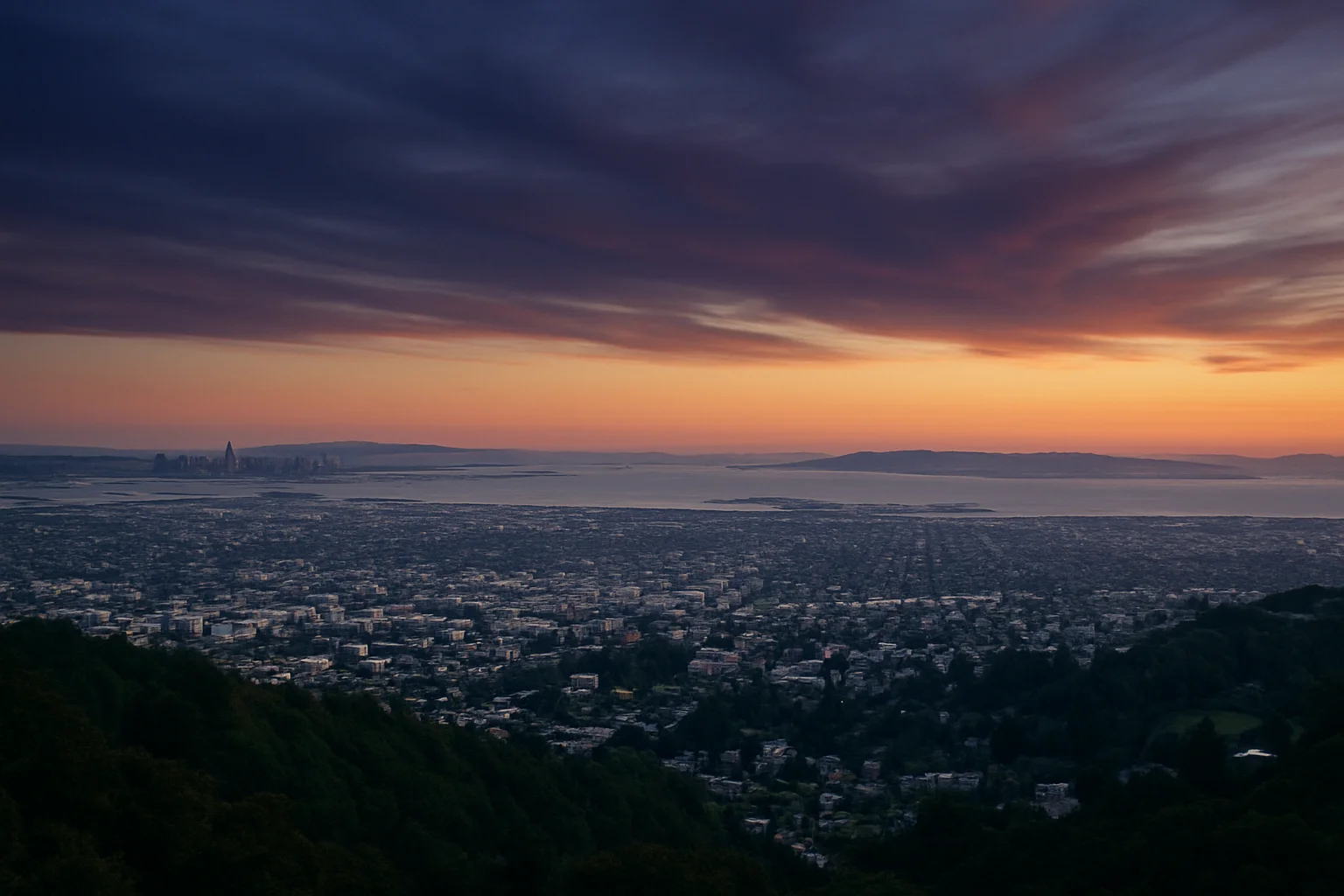 Berkeley, CA skyline