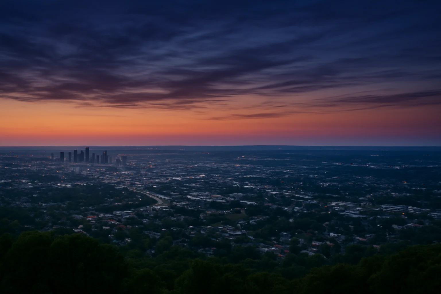 Birmingham, AL skyline