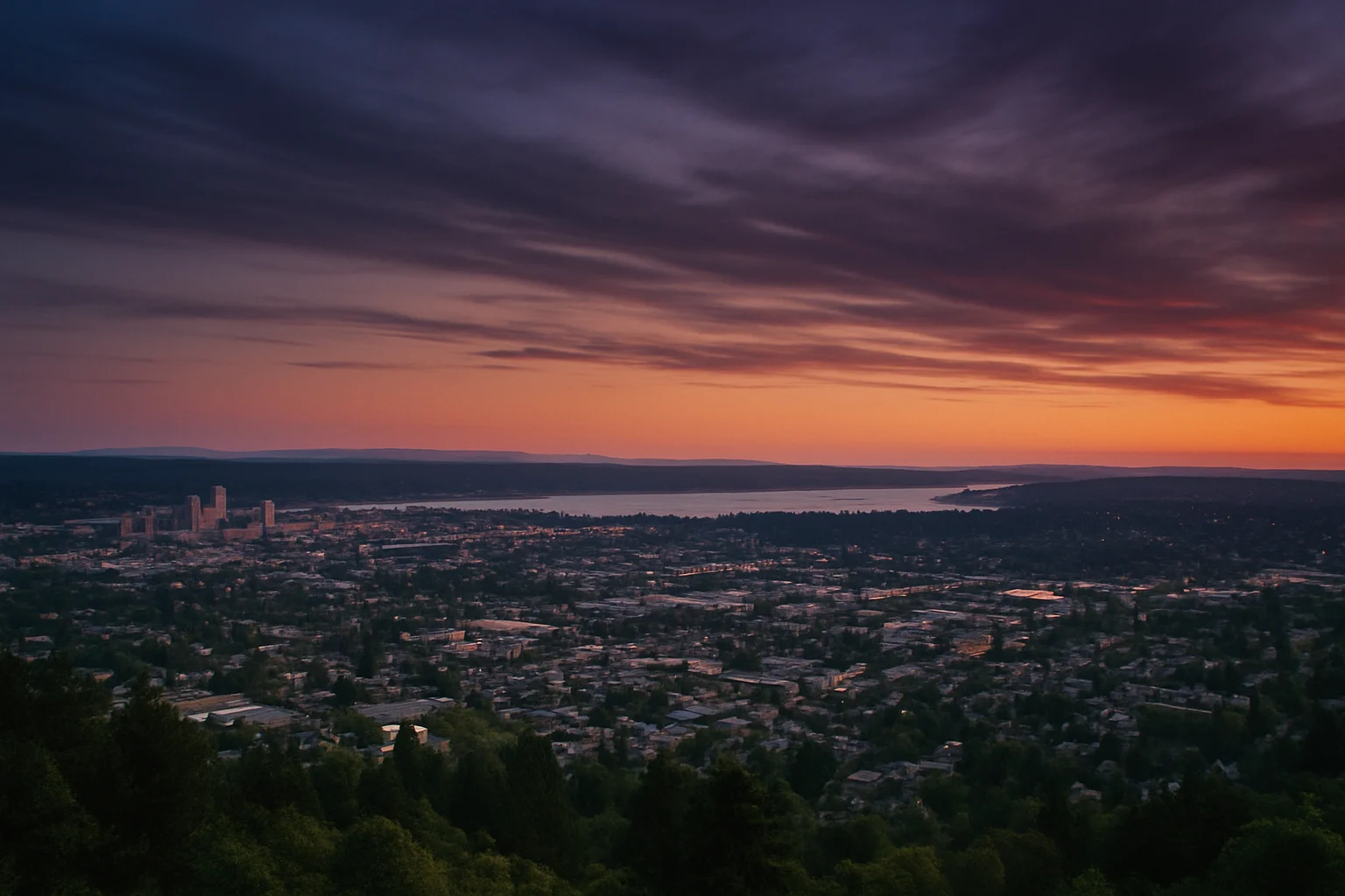 Bremerton, WA skyline