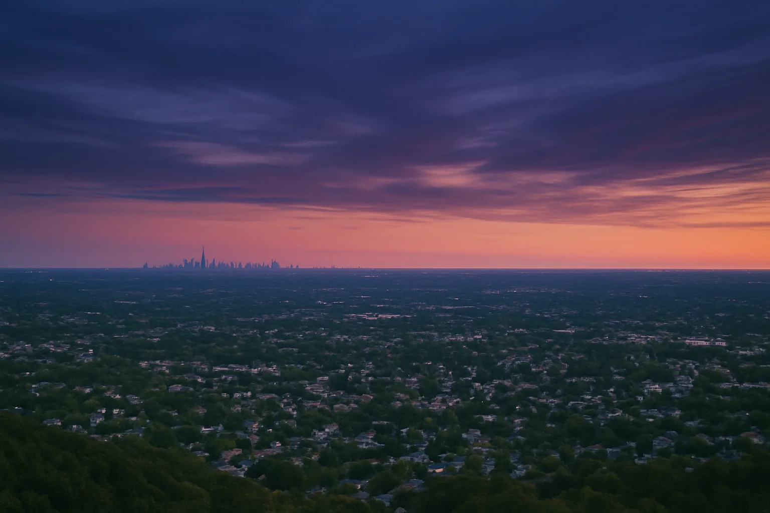 Brookhaven, NY skyline