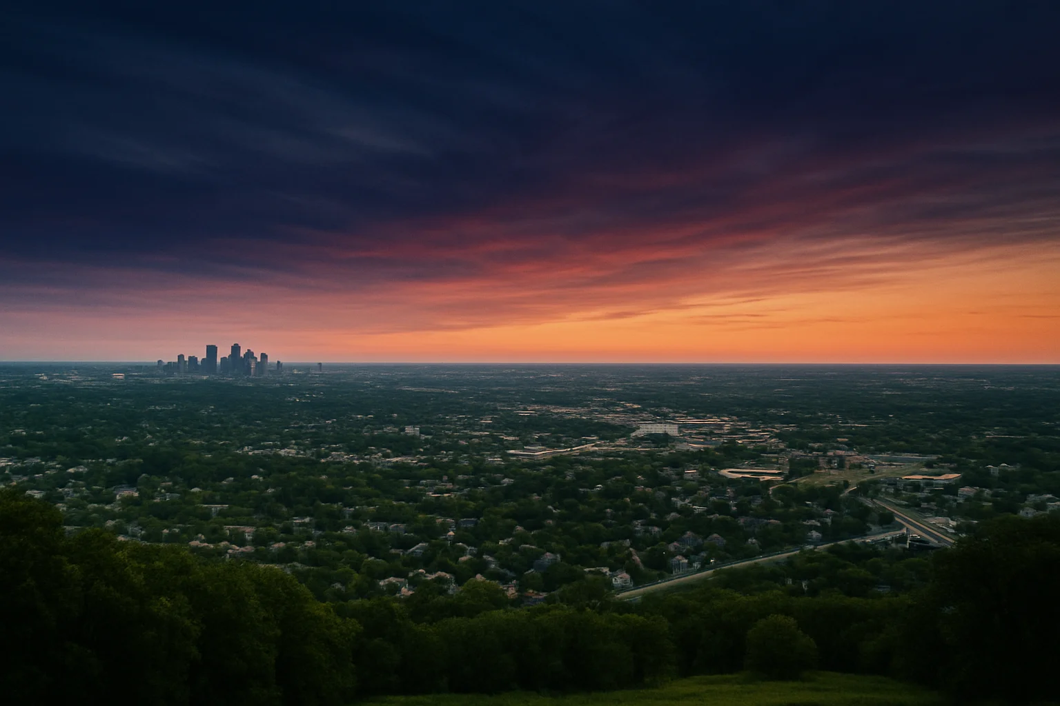 Brooklyn Park, MN skyline