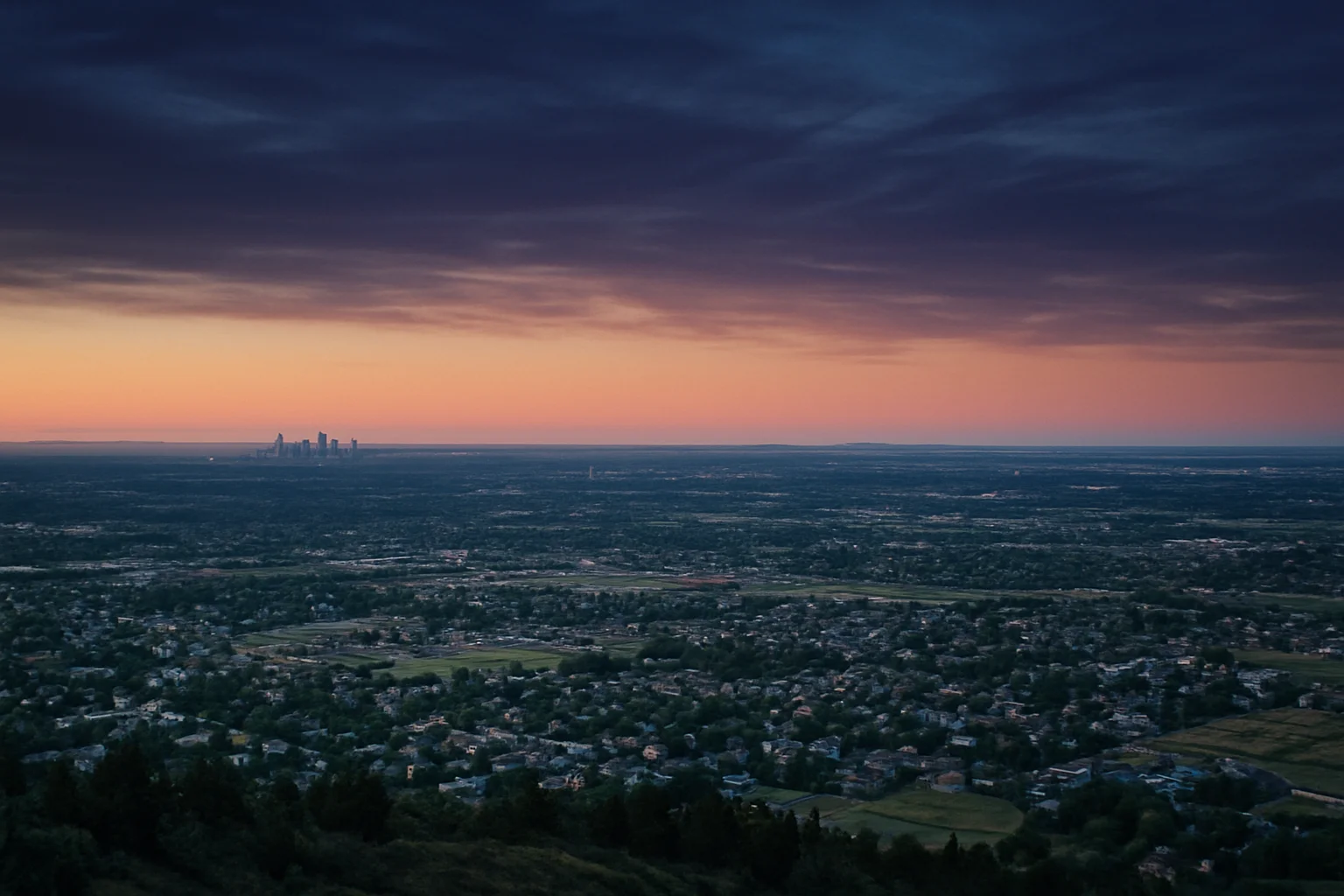 Broomfield, CO skyline