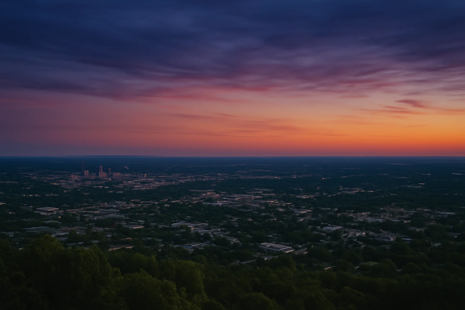 Burlington, NC skyline