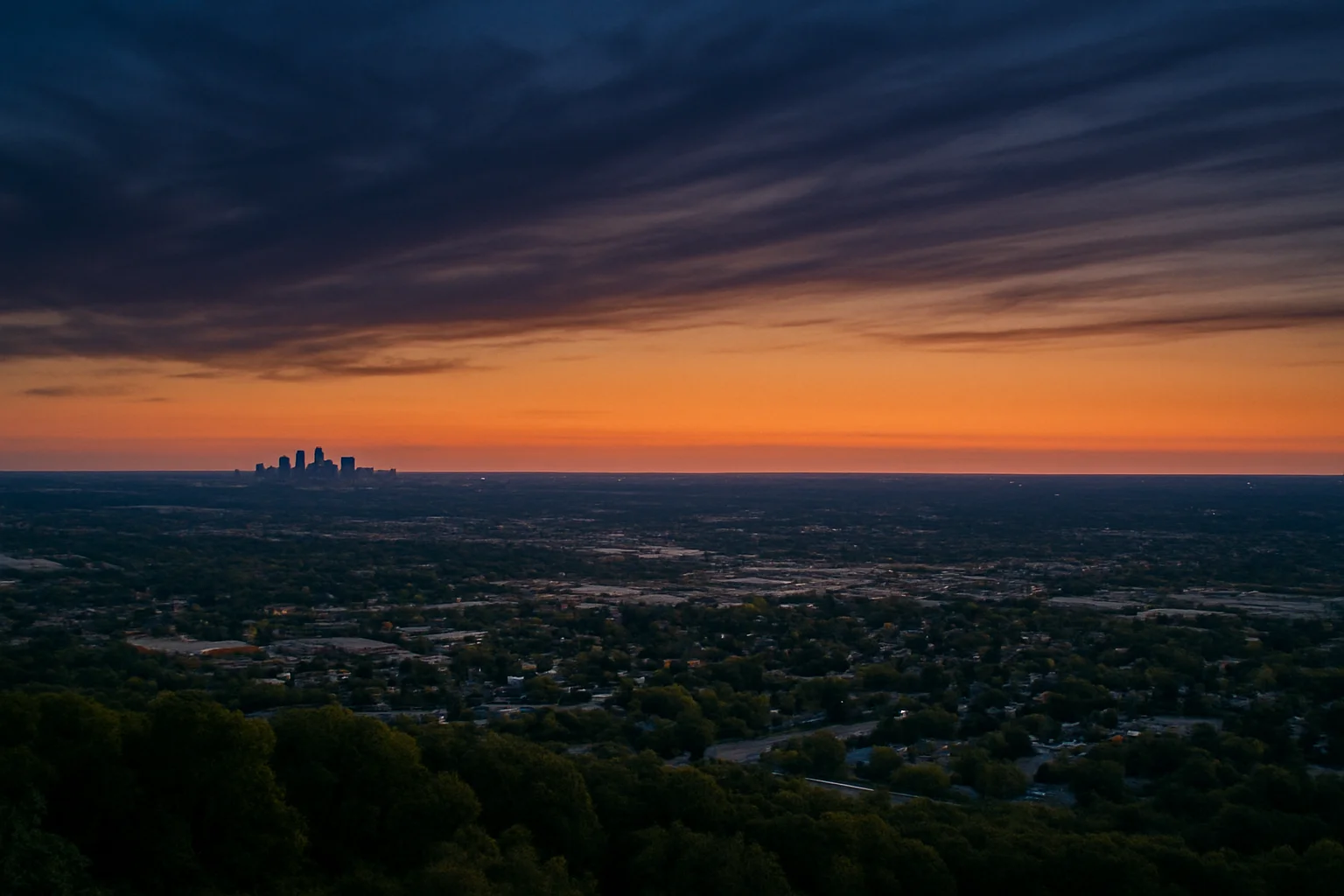 Burnsville, MN skyline