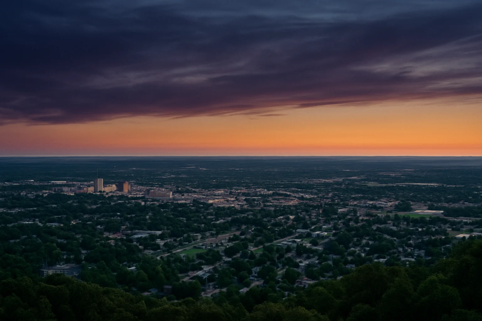 Carbondale, IL skyline