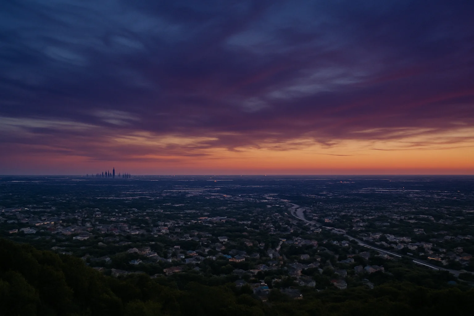 Carrollton, TX skyline