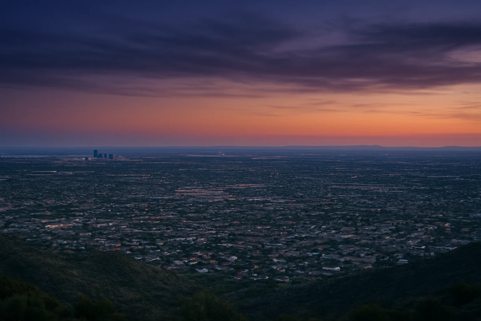 Casa Grande, AZ skyline