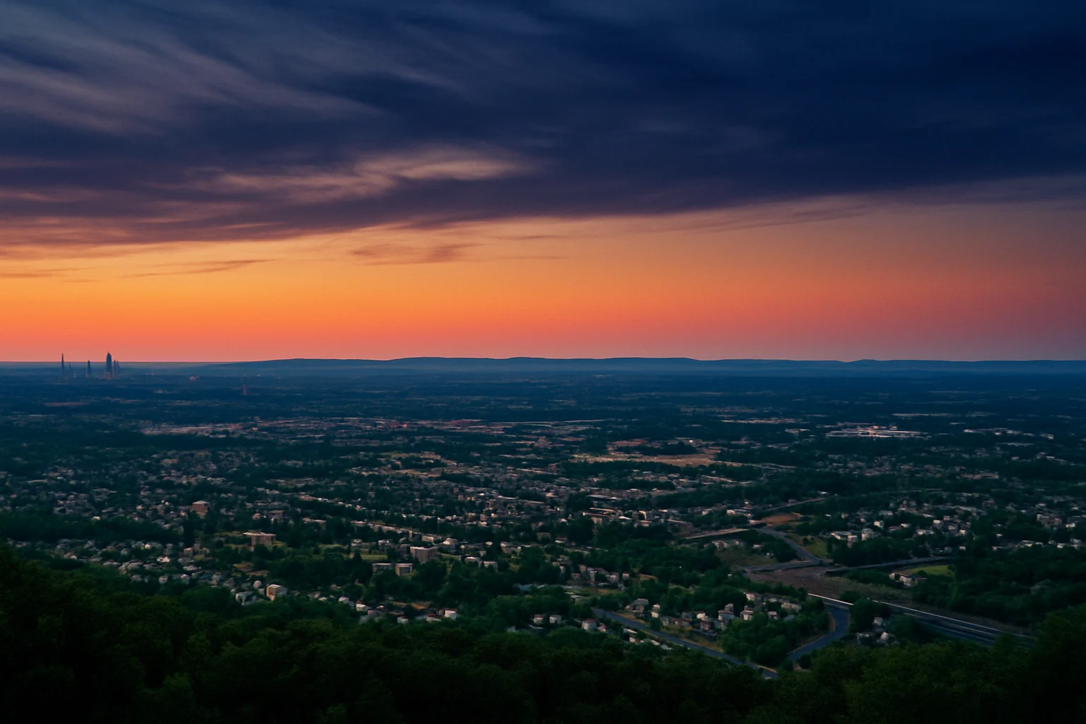 Centreville, VA skyline