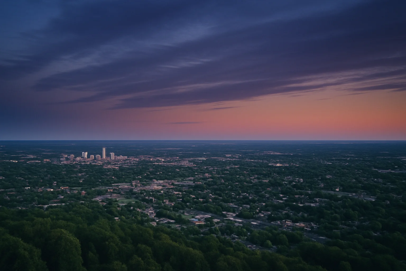Champaign, IL skyline