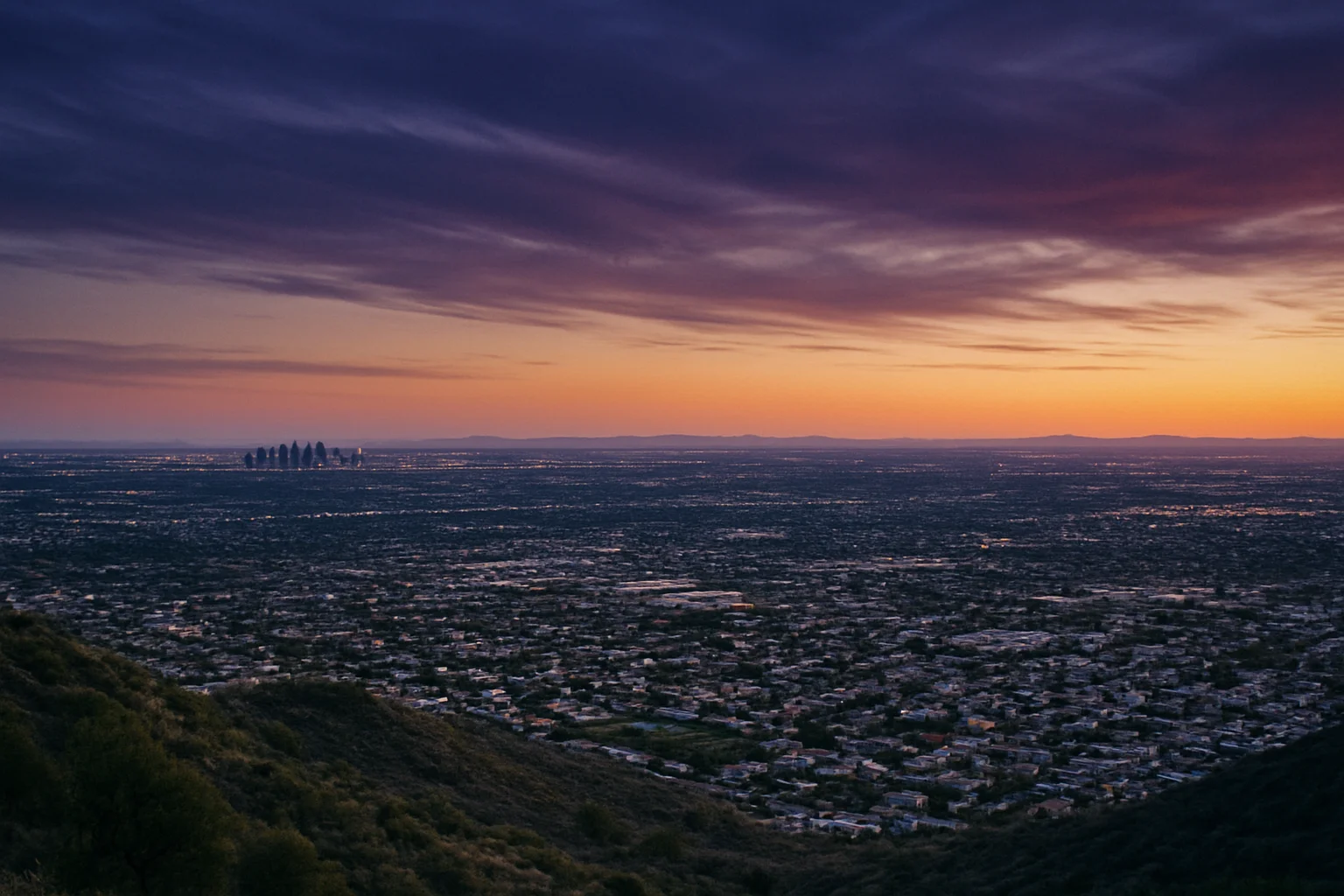 Chandler, AZ skyline