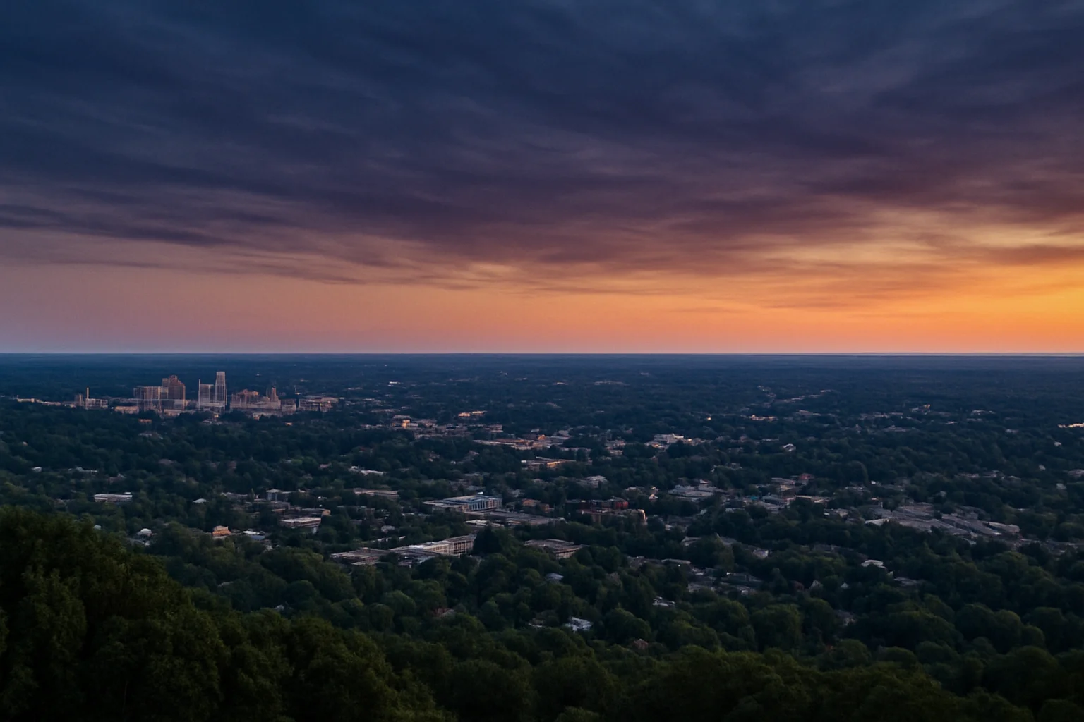 Chapel Hill, NC skyline