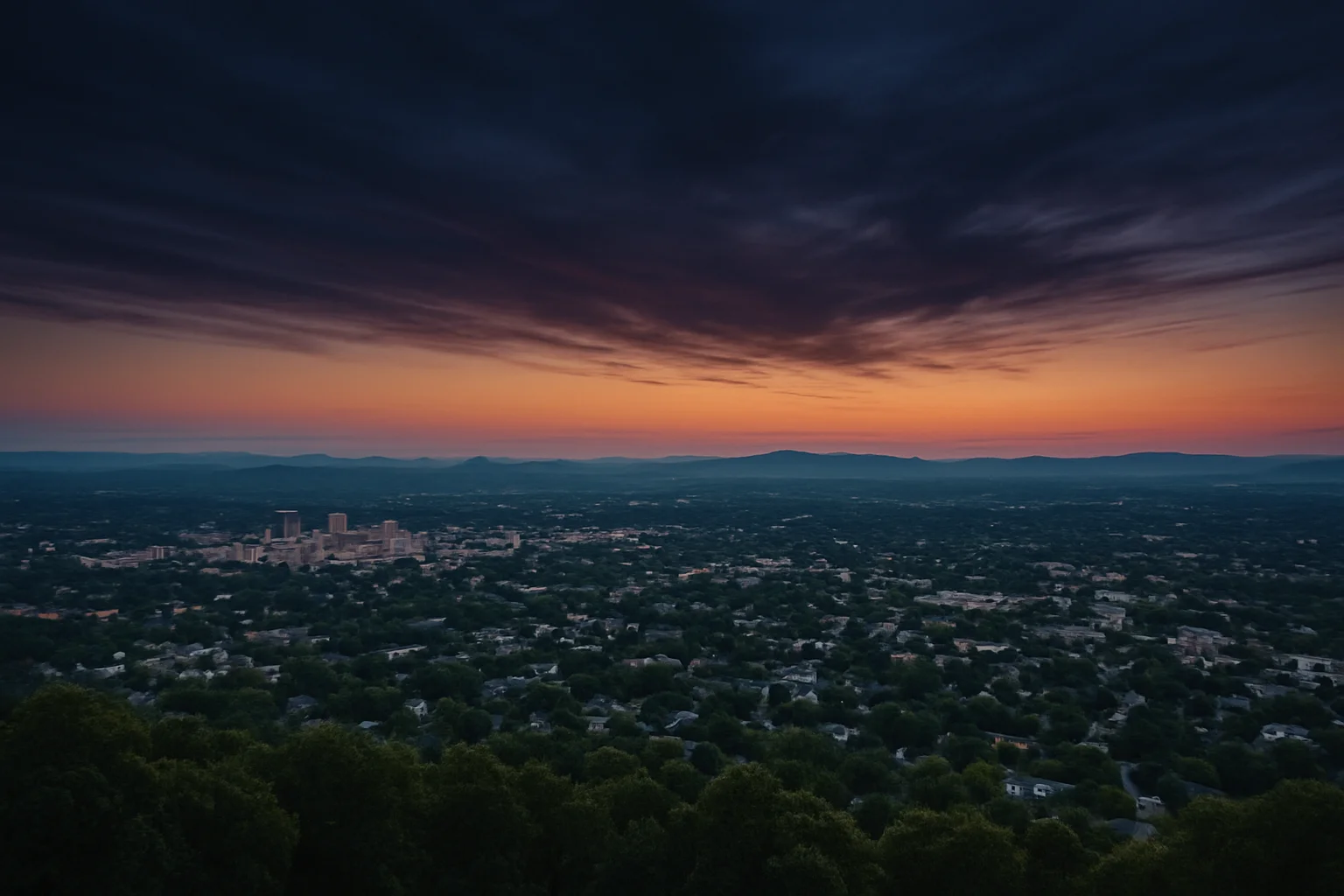 Charlottesville, VA skyline