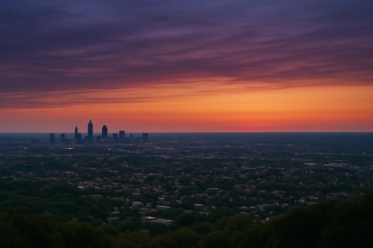 Cleveland, OH skyline