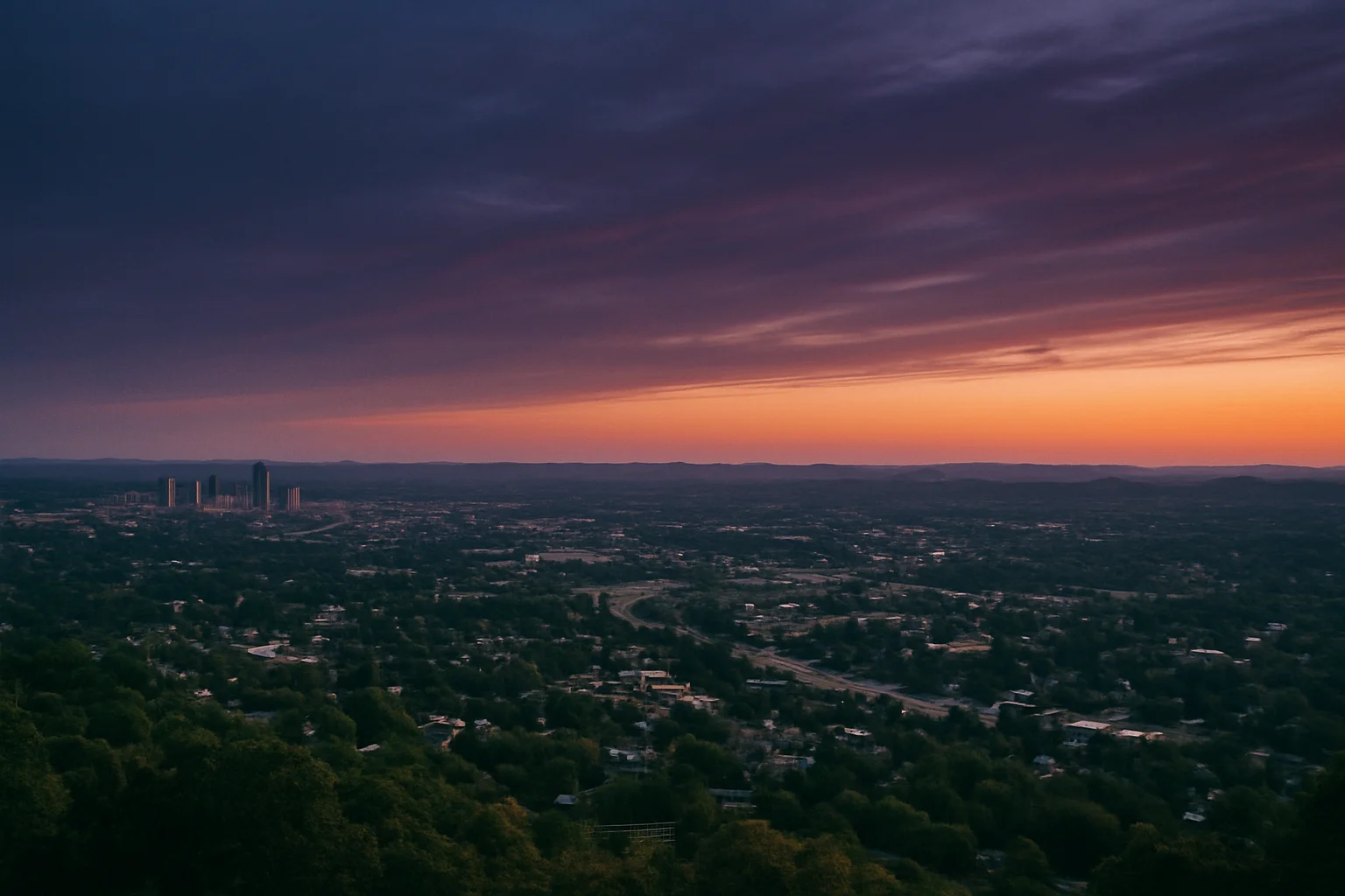 Cleveland, TN skyline