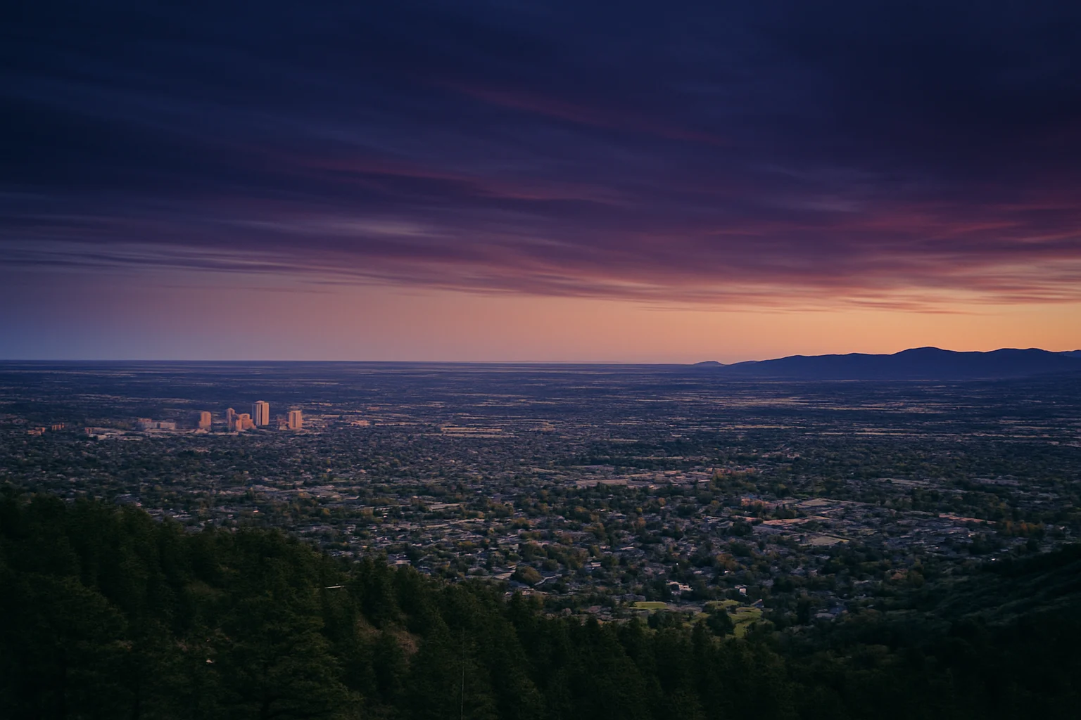 Colorado Springs, CO skyline