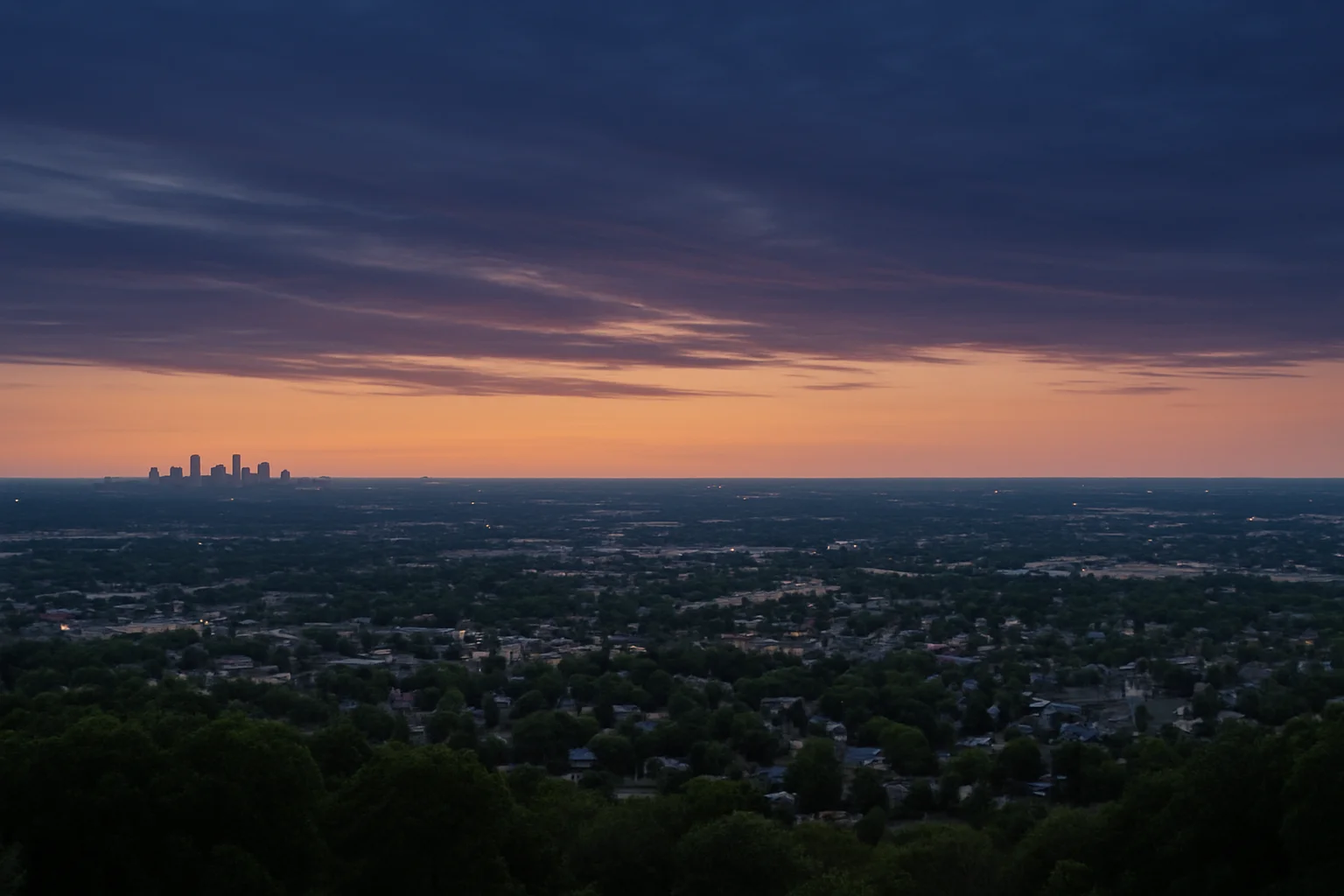 Coon Rapids, MN skyline