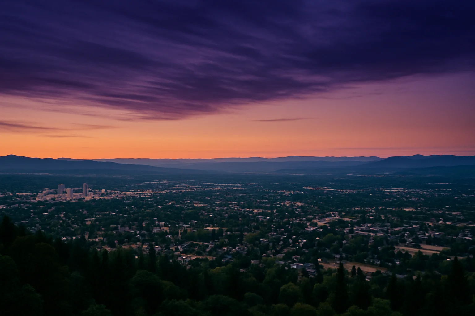 Corvallis, OR skyline