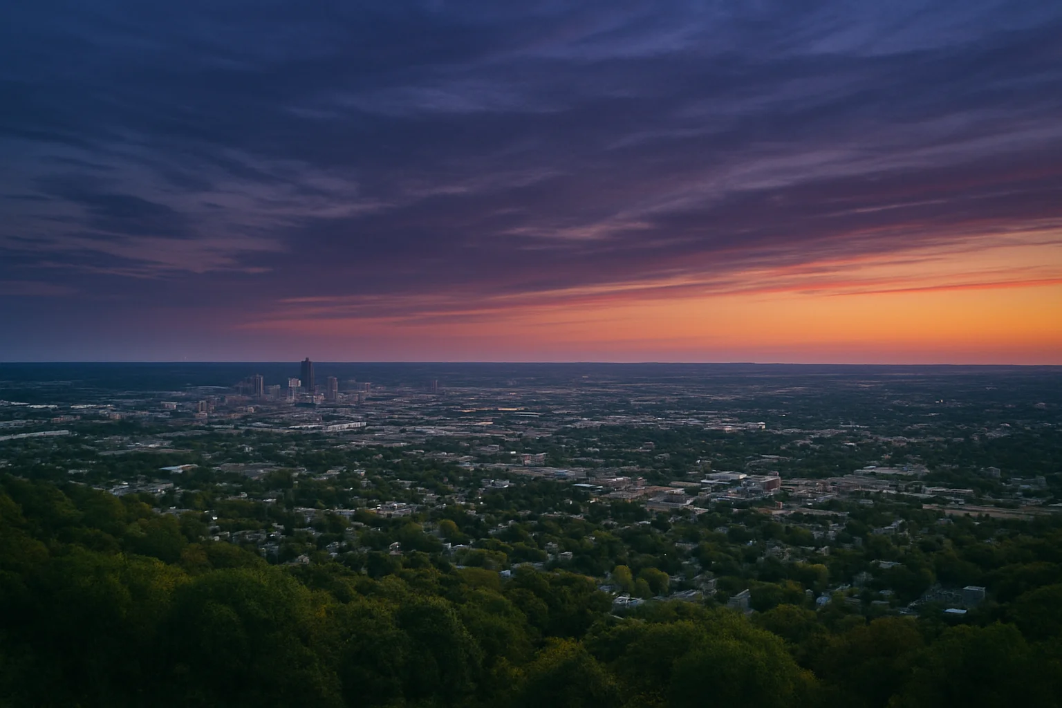 Council Bluffs, IA skyline
