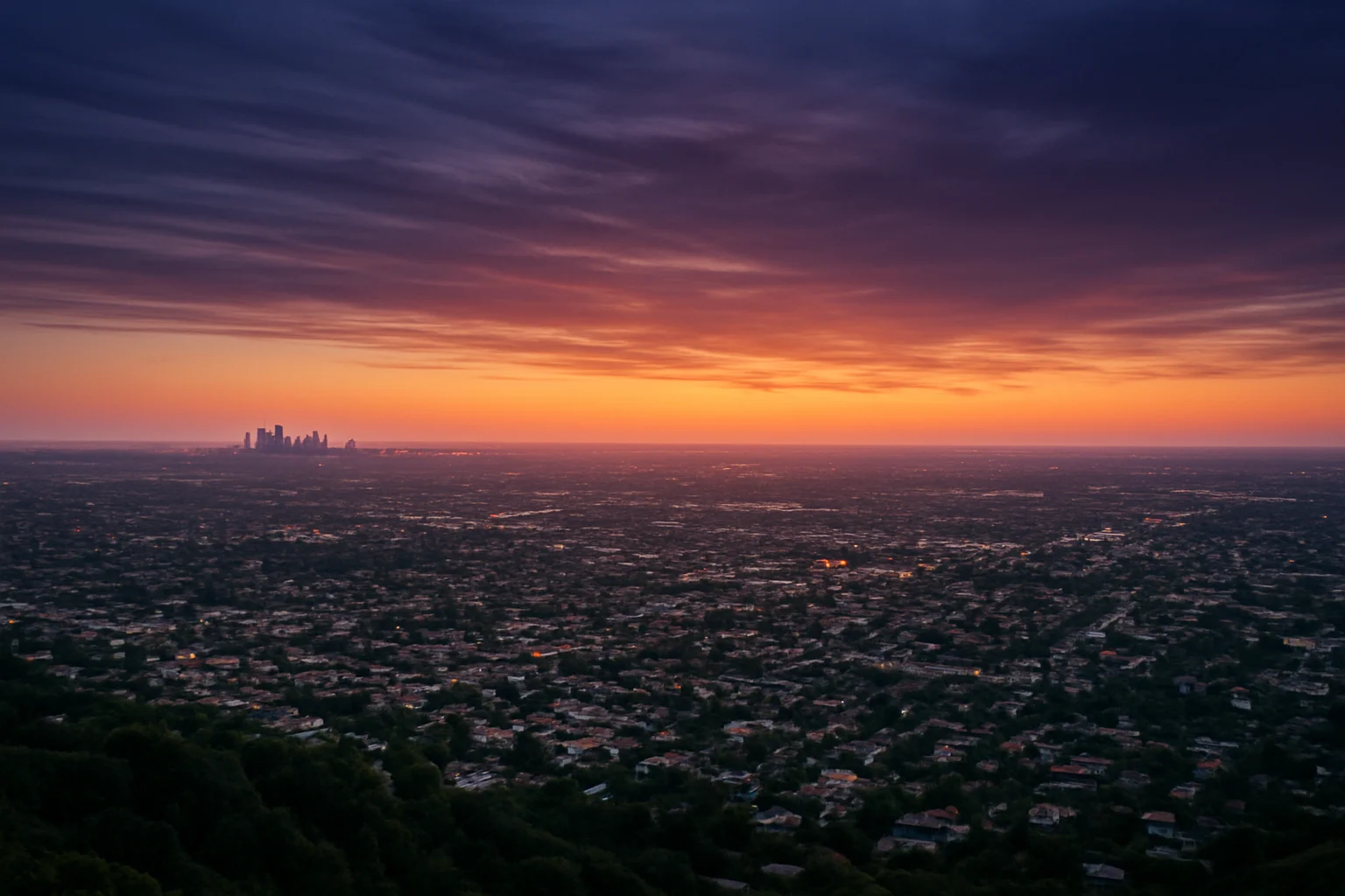Country Club, FL skyline