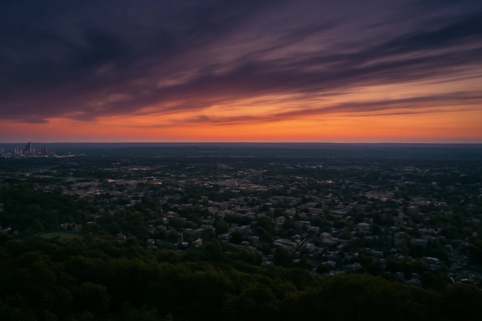 Cranston, RI skyline