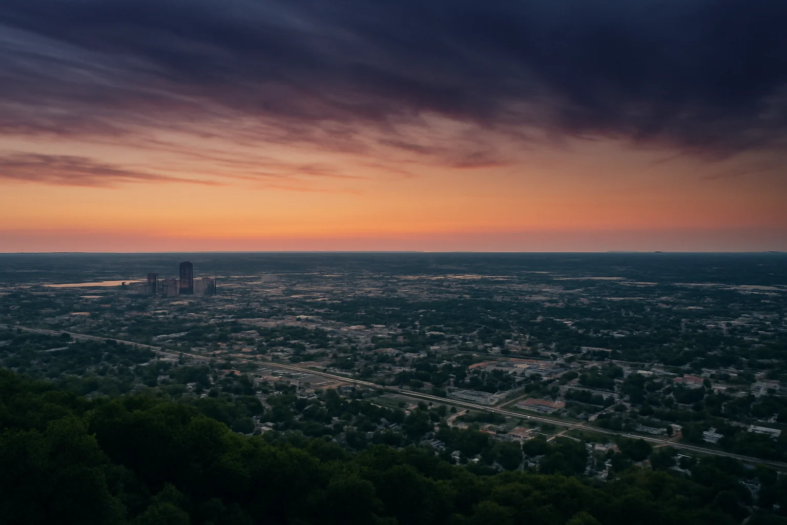 Davenport, IA skyline