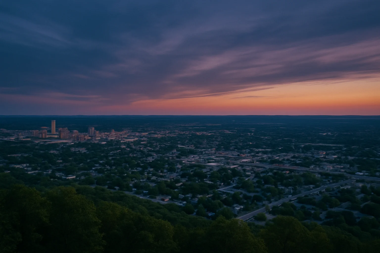 Eau Claire, WI skyline