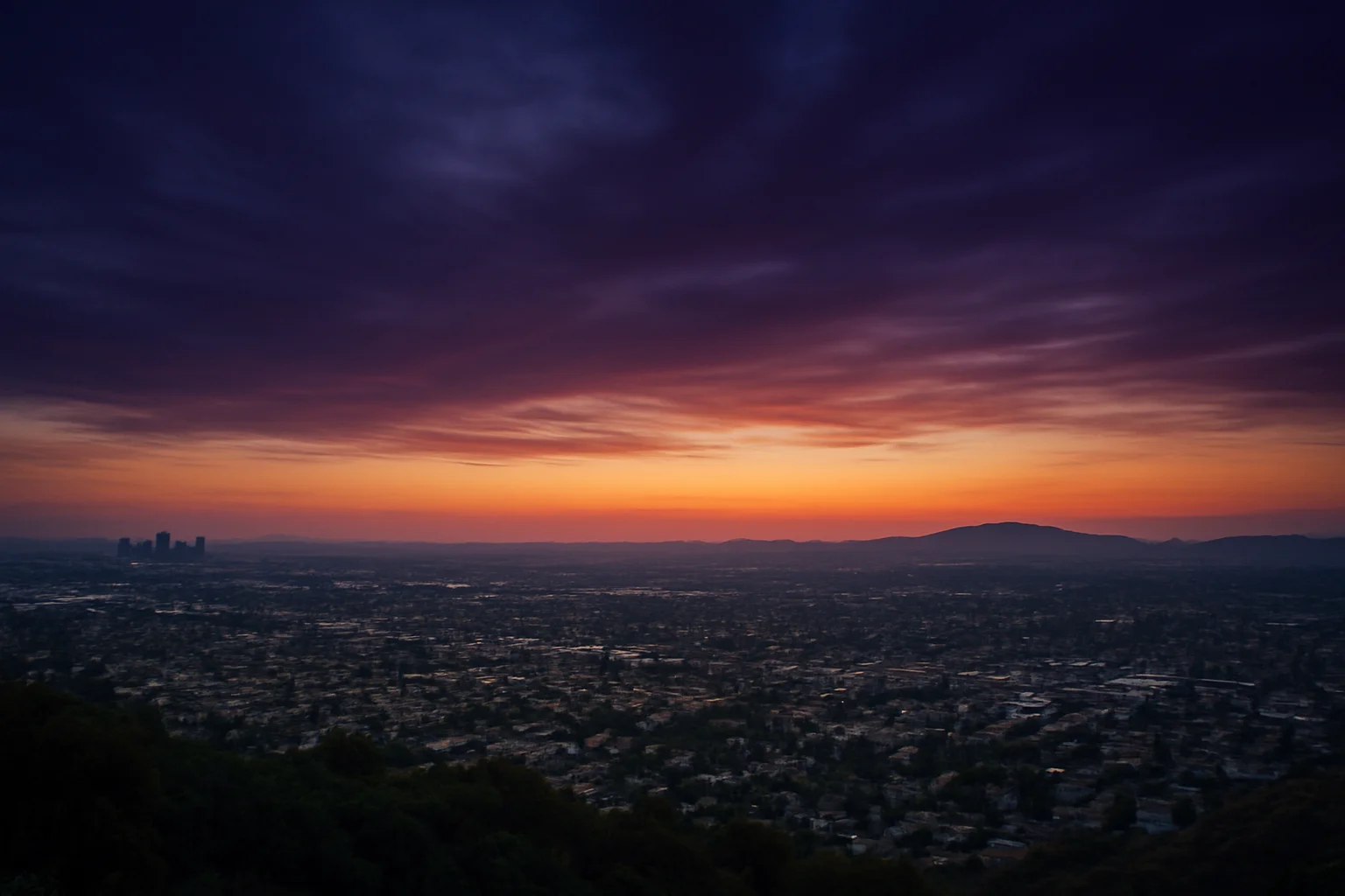 El Cajon, CA skyline