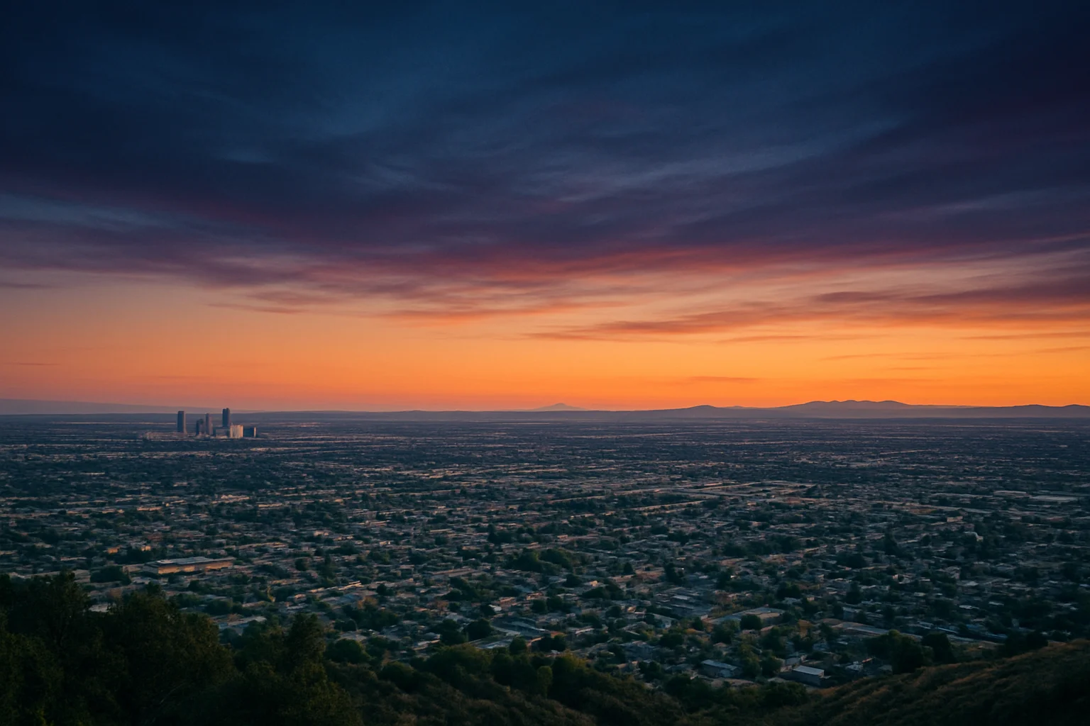 El Centro, CA skyline