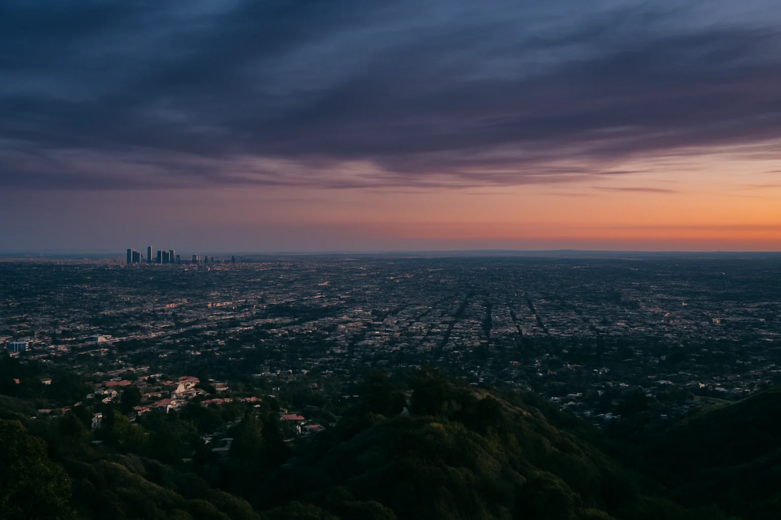 El Monte, CA skyline