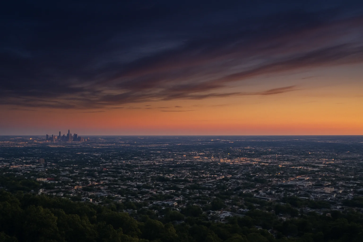 Elizabeth, NJ skyline