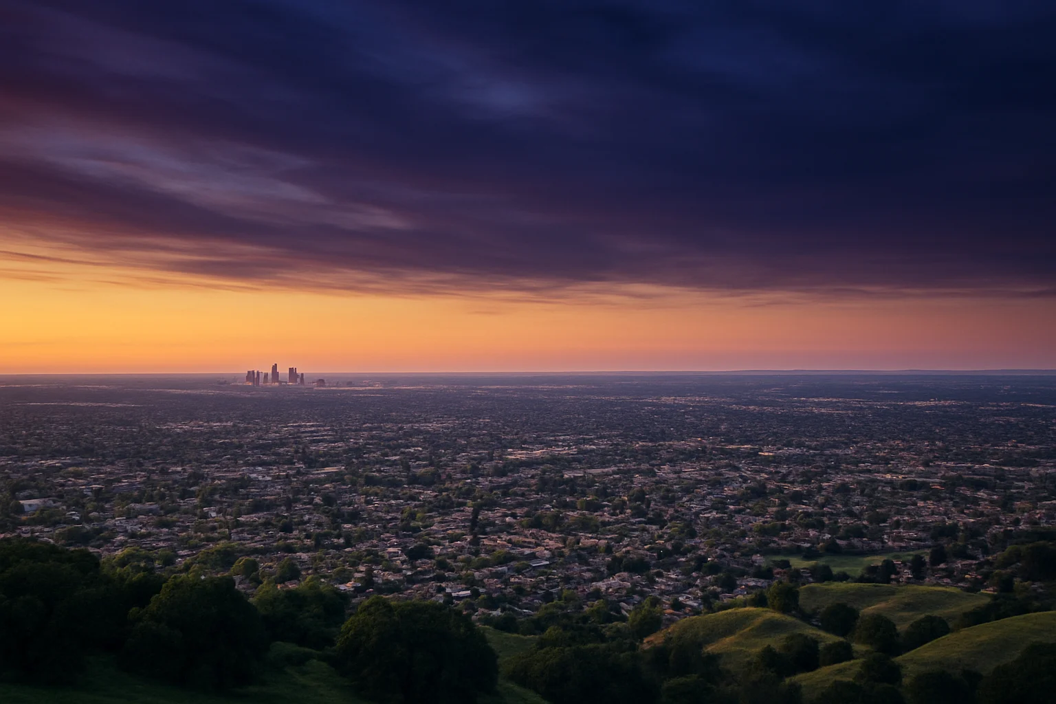Elk Grove, CA skyline