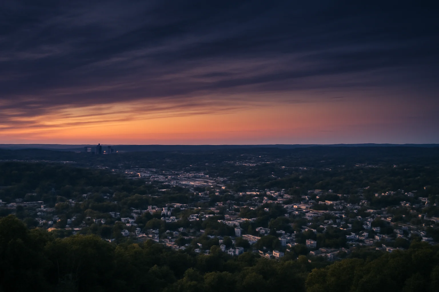 Ellicott City, MD skyline