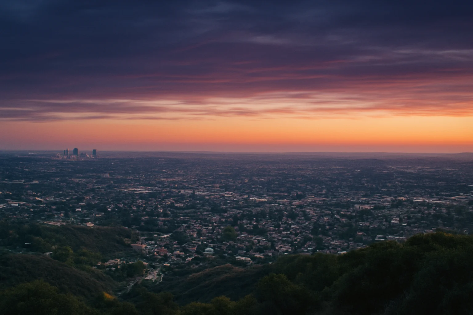 Escondido, CA skyline