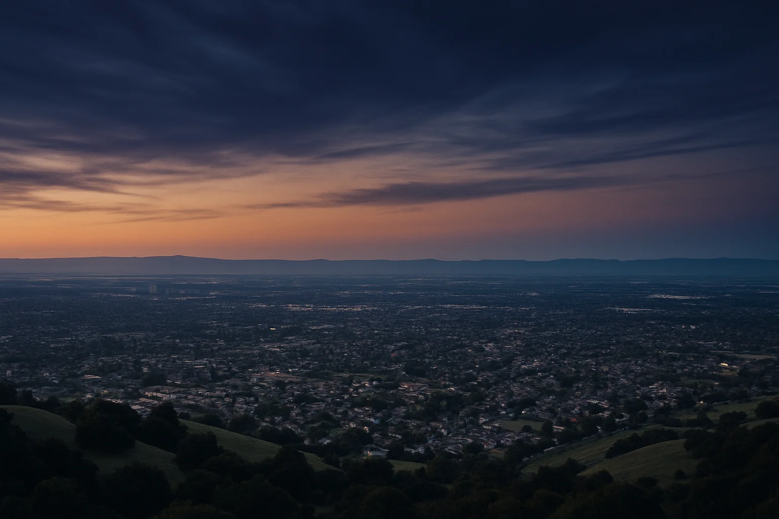 Fairfield, CA skyline