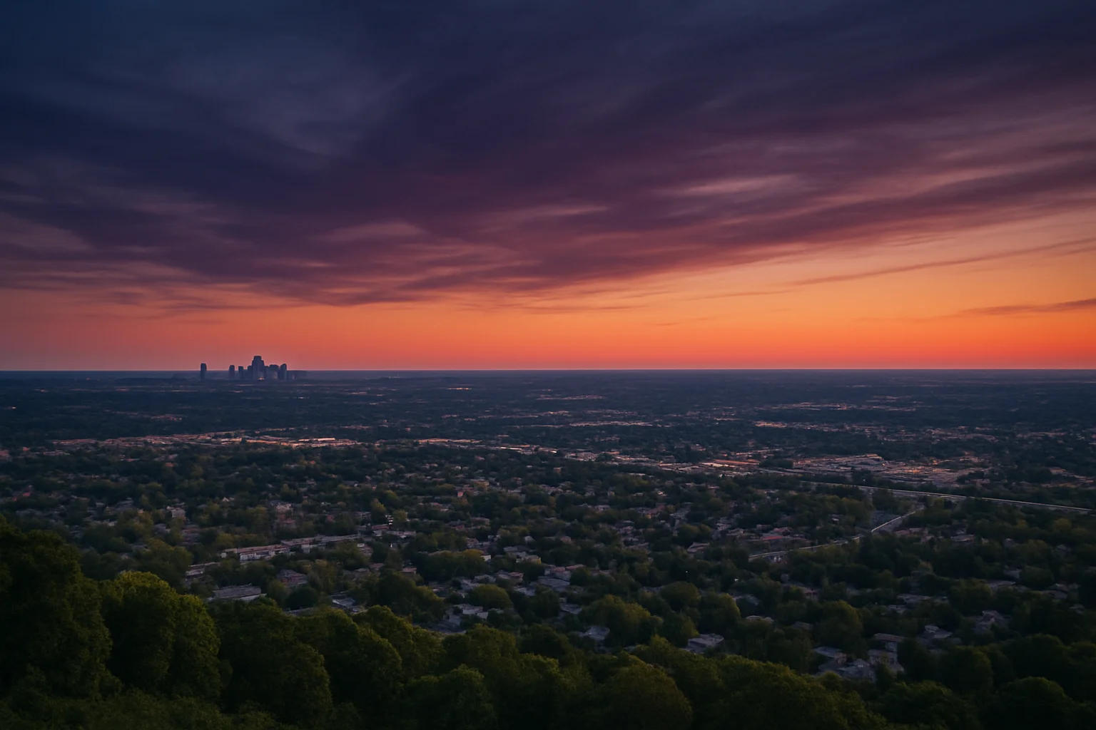 Farmington Hills, MI skyline
