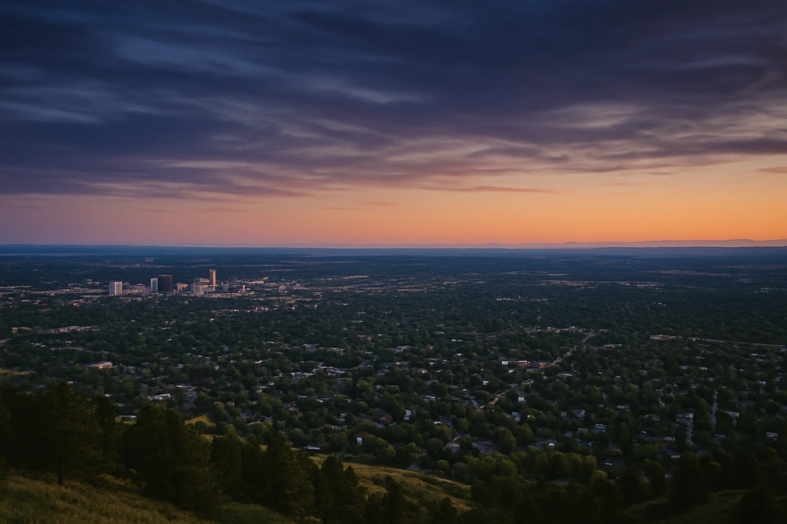 Fort Collins, CO skyline