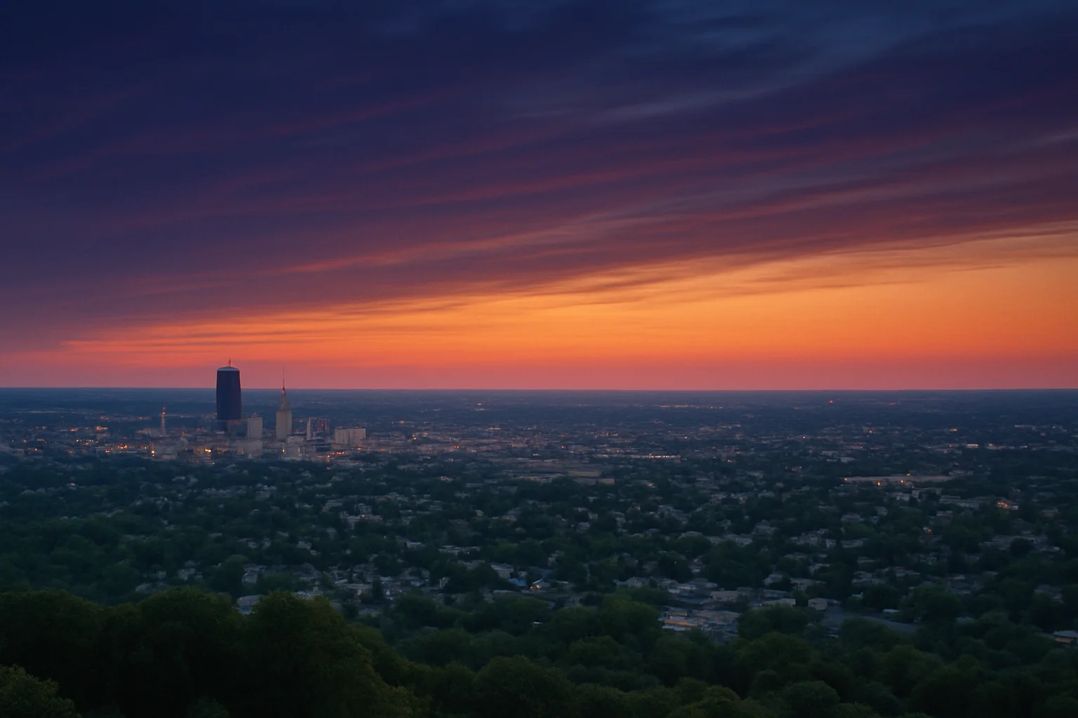 Fort Wayne, IN skyline