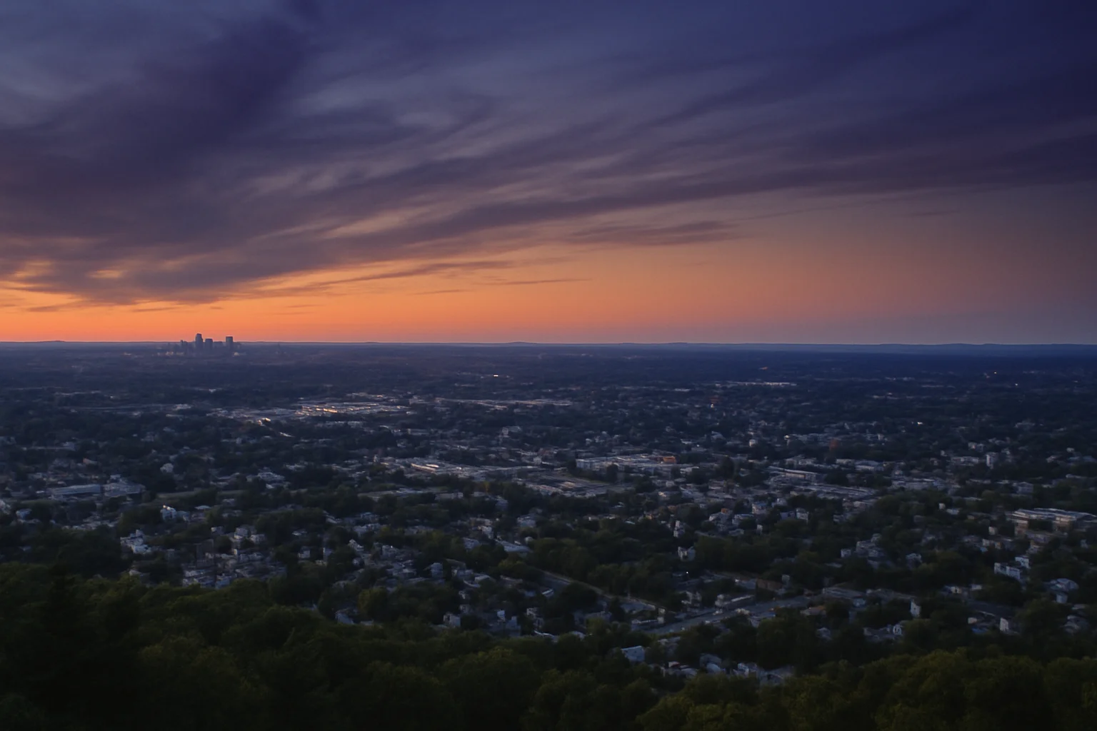 Framingham, MA skyline
